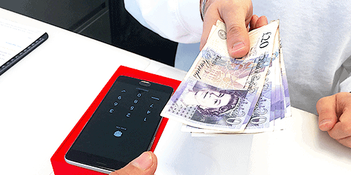 In case you didn’t know, we buy mobile phones and laptops.