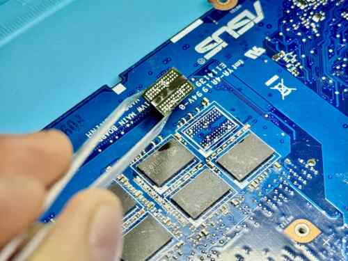 Fixfactor Asus Laptop BGA Component Removal Motherboard Repair