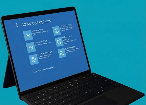 Surface Pro 7 software repair and virus removal