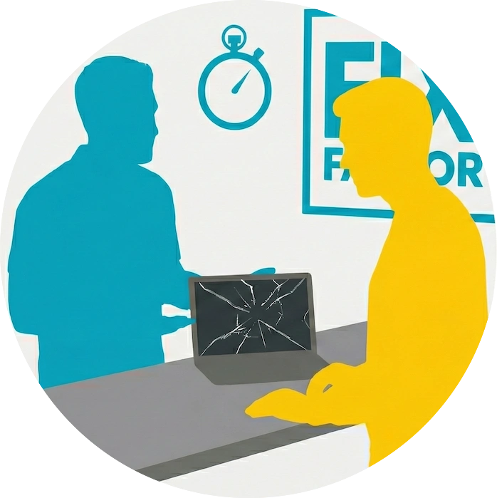 Visit Fixfactor store for repair