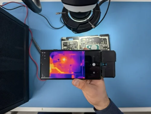 Logic-board-diagnostics-with-thermal-camera-in-fixfactor